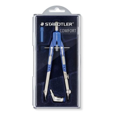 Körző készlet, precíziós, 3 darabos, STAEDTLER "Mars® comfort 552"