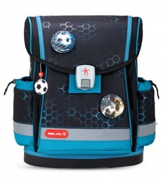 Iskolatáska, mágneszárral, BELMIL "Classy Plus Kick the Ball", foci