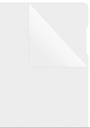 Genotherm, "L", A4, 180 mikron, víztiszta, DONAU "Luxus"