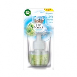 Illatosító készülék utántöltő, elektromos, 19 ml, AIR WICK "Life scents", frissen mosott ruha