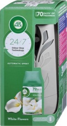 Illatosító készülék, automata, 250 ml, AIR WICK "Freshmatic", frézia és jázmin