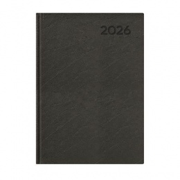 Naptár, tervező, A5, napi, TOPTIMER, "Economic", fekete
